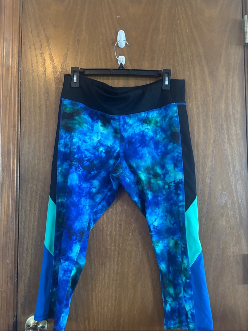 Champion Blue Tie-Dye Active Leggings